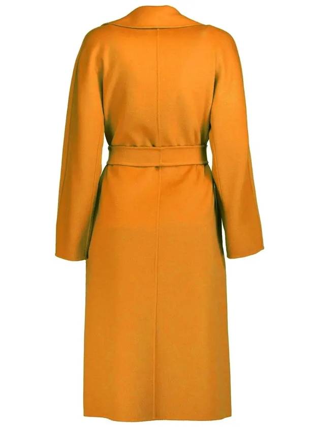 CLES Wool Coat Caramel 2360160239 061 - MAX MARA - BALAAN 3