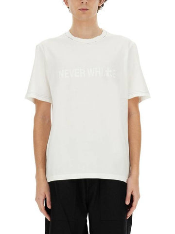 Premiata "Never White" T-Shirt - PREMIATA - BALAAN 1