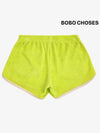 Kids Green Terry Shorts Light 124AC065 300 - BOBO CHOSES - BALAAN 3