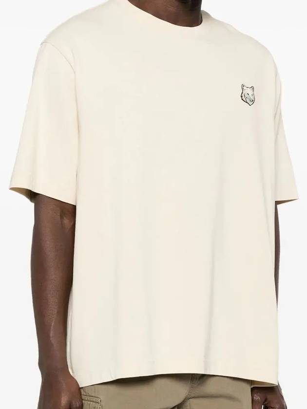 Maison Kitsune Fox Head Patch Oversized Cotton Short Sleeve T Shirt LM00107 - POLO RALPH LAUREN - BALAAN 3