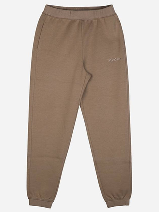 2429786011600 004 Four Logo Jogger Pants Camel - MAX MARA - BALAAN 1