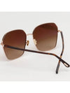 Sunglasses TF839 52F CLAUDIA metal frame overfit - TOM FORD - BALAAN 4