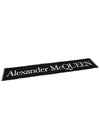 Men's Classic Logo Scarf Black - ALEXANDER MCQUEEN - BALAAN 6