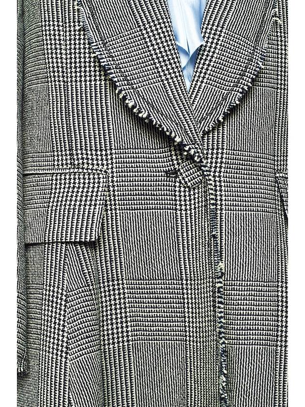 houndstooth check coat - GOLDEN GOOSE - BALAAN 5