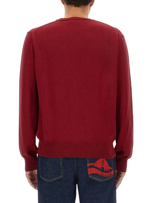 Alex Round Neck Knit Top Red - VIVIENNE WESTWOOD - BALAAN 4