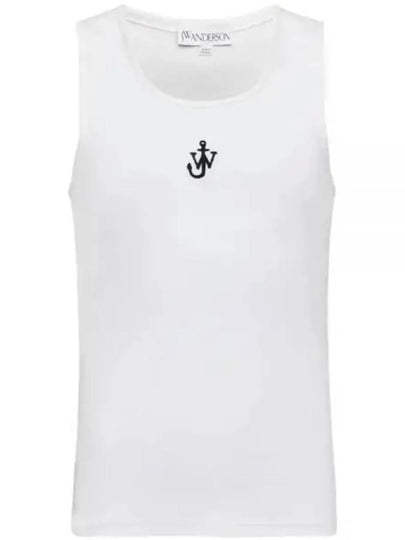 Logo Sleeveless White - JW ANDERSON - BALAAN 2