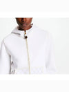 Monogram Pocket Zip-Up Hoodie White - LOUIS VUITTON - BALAAN 3