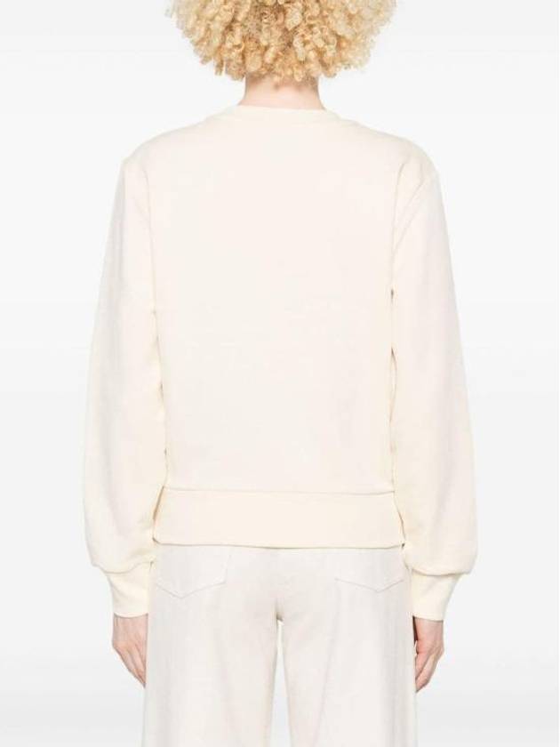 Rue Madame Cotton Sweatshirt Beige - A.P.C. - BALAAN 4