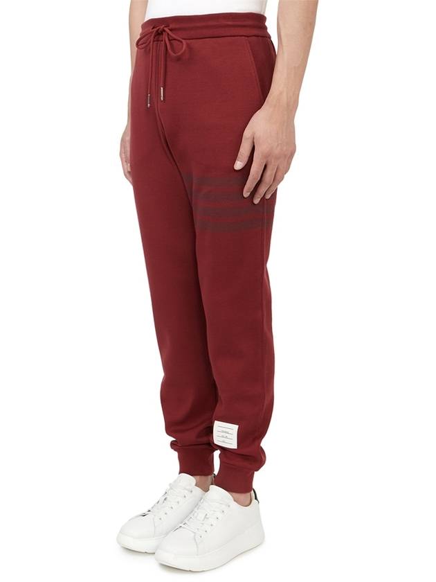 4 Bar Stripe Track Pants Red - THOM BROWNE - BALAAN 3