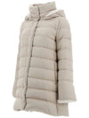 Arendelle Lady Faux Fur Down Padding Light Beige - HERNO - BALAAN 5