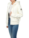 Classic Bunny Zip Up Hoodie White - MOOSE KNUCKLES - BALAAN 6