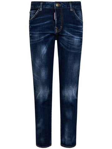 Women's Washed Back Patch Cool Girl Jeans S75LB0800 S30664 470 - DSQUARED2 - BALAAN.