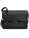 Trunk Medium Calfskin Shoulder Bag Black - MARNI - BALAAN 2