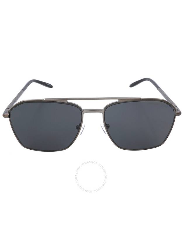 Michael Kors Matterhorn Dark Grey Navigator Men's Sunglasses MK1124 100287 56 - MICHAEL KORS - BALAAN 1