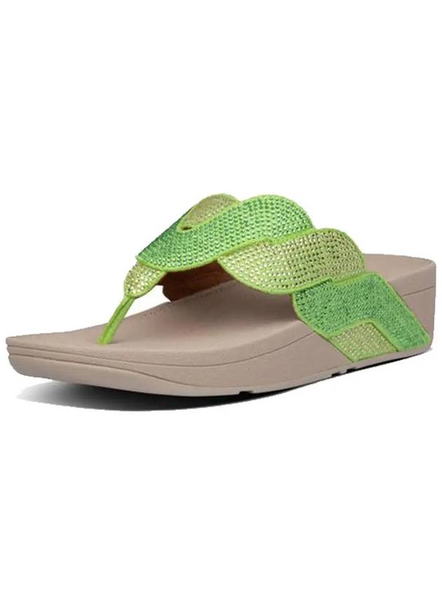 Paisley Rope Toe Post Lime Green Women's - FITFLOP - BALAAN 1