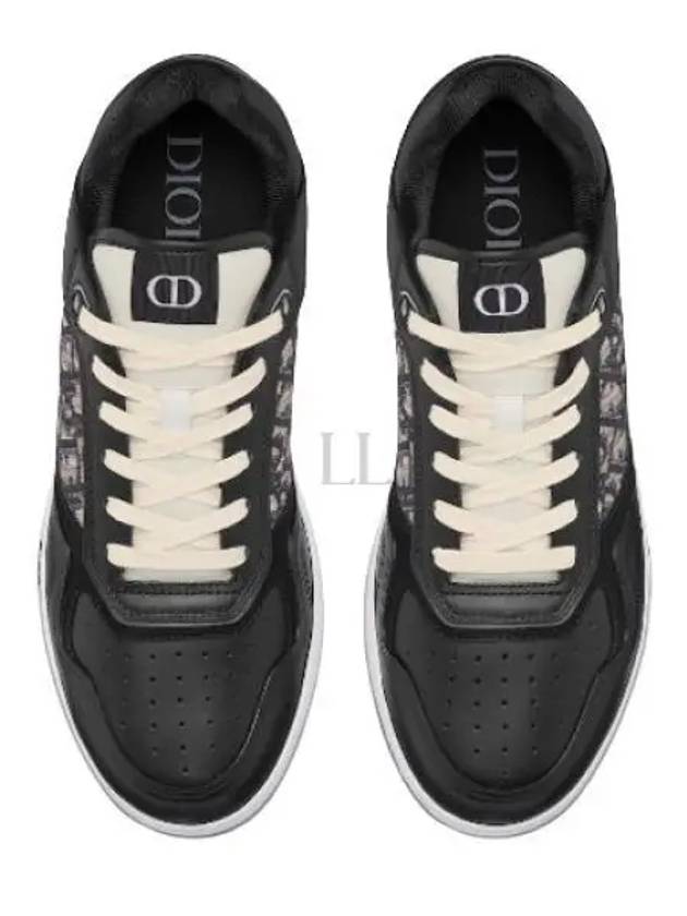 B27 Smooth Calfskin Low Top Sneakers Black - DIOR - BALAAN 2