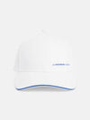 Sunny Logo Print Polyester Twill Ball Cap White - J.LINDEBERG - BALAAN 2