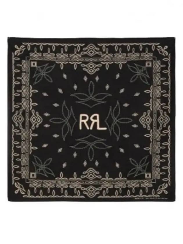 Rios Bandana Scarf Black - POLO RALPH LAUREN - BALAAN 1