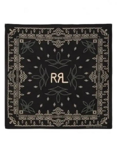 Rios Bandana Scarf Black - POLO RALPH LAUREN - BALAAN 2