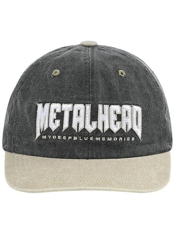 METALHEAD COLORATION WASHED CAP - MYDEEPBLUEMEMORIES - BALAAN 1