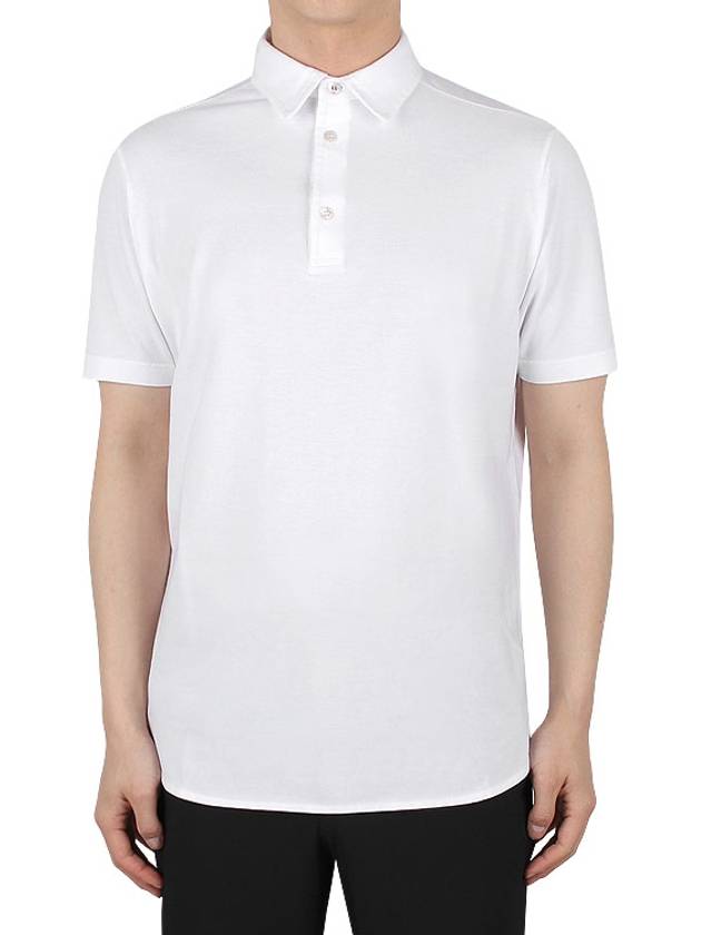 Cotton PK Shirt White - LORO PIANA - 3