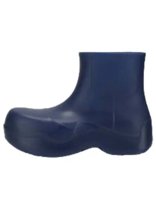 Rubber Puddle Ankle Boots Blue - BOTTEGA VENETA - BALAAN 1