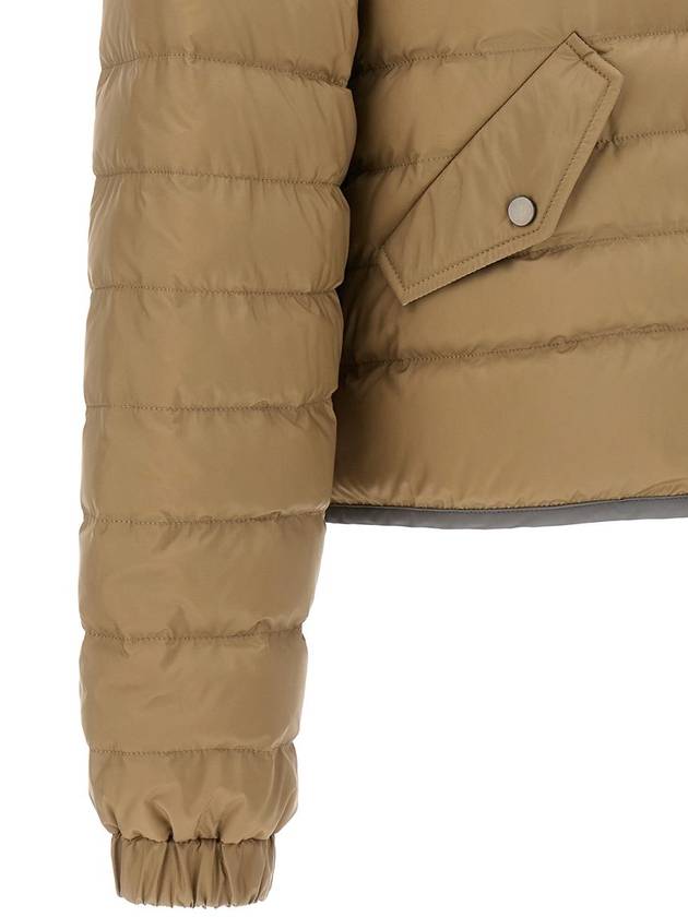 Brunello Cucinelli Monile Detail Down Jacket - BRUNELLO CUCINELLI - BALAAN 4