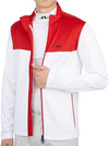 Banks mid layer zip-up jacket cherry white - J.LINDEBERG - BALAAN 7