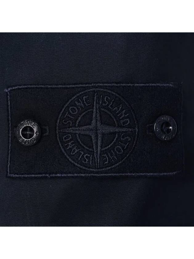 Regular Fit Cargo Cotton Canvas Straight Pants Navy - STONE ISLAND - BALAAN 5