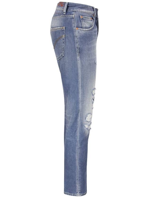 DIAN - Stretch Eco Denim Carrot Jeans - DONDUP - BALAAN 3