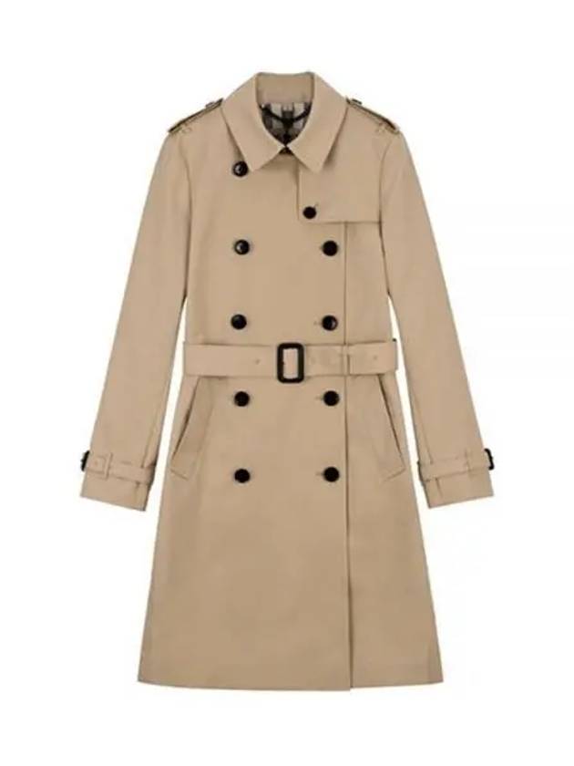 Harborne 2 Long Trench Coat Beige - BURBERRY - BALAAN 2