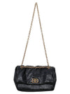 Monaco Small Chain Shoulder Bag Black - BALENCIAGA - BALAAN 5