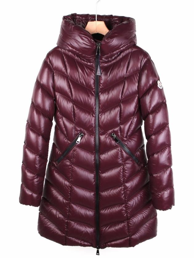 Women's MARUS glossy long padding burgundy 1C00077 - MONCLER - BALAAN 1