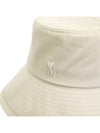 De Coeur Bucket Hat Light Beige - AMI - BALAAN 7