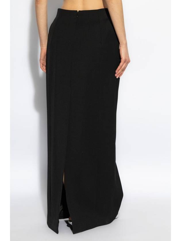 Balenciaga Skirt With Back Slit, Women's, Black - BALENCIAGA - BALAAN 4