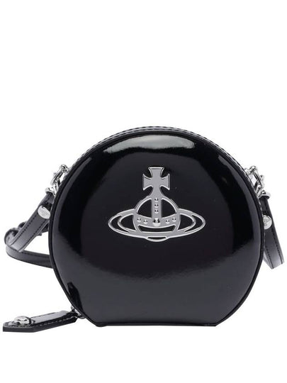 Logo All Round Zip Mini Bag Black - VIVIENNE WESTWOOD - BALAAN 2