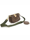 M44813 Monogram Canvas Khaki Multi Pochette Accessories Cross Bag - LOUIS VUITTON - BALAAN 3