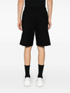 Bermuda Cotton Shorts Black - GIVENCHY - BALAAN 6