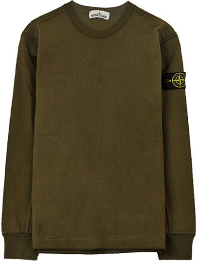 Wapen Long Sleeve T Shirt Men s Khaki 711562350 V0058 - STONE ISLAND - BALAAN 2