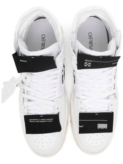 3 0 Off Court Leather Sneakers OMIA065C99LEA005 - OFF WHITE - BALAAN 2