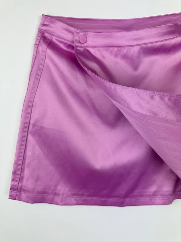 Satin Wrap Skirt HF9205 Pink WOMENS UK8 - ADIDAS - BALAAN 3