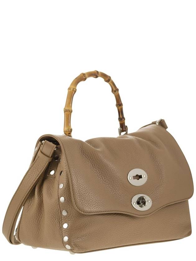 POSTINA - Daily S bag with bamboo handle - ZANELLATO - BALAAN 4