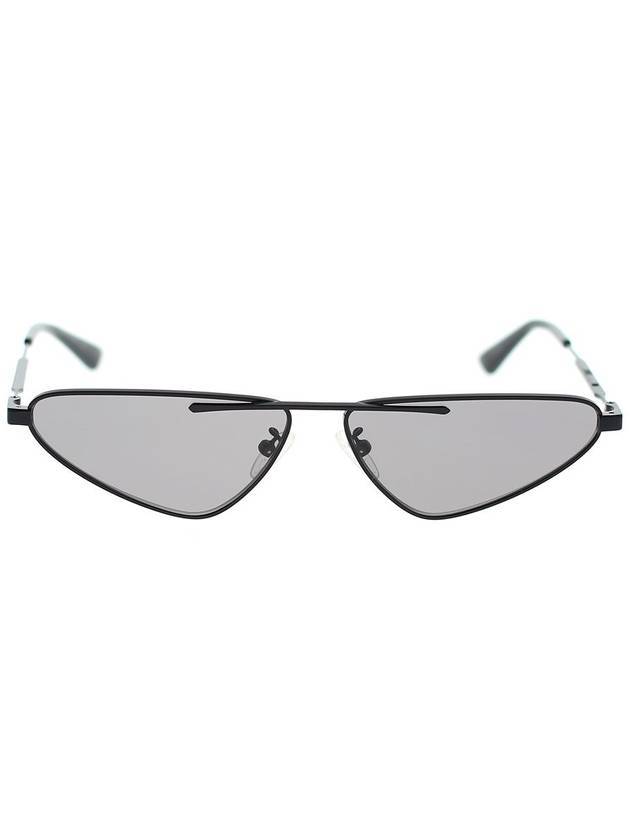 MCQ Triangle Metal Sunglasses Black - ALEXANDER MCQUEEN - BALAAN 1