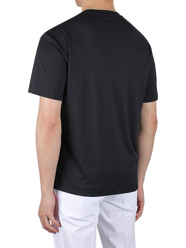 Ade Crew Neck Short Sleeve T-Shirt Black - J.LINDEBERG - BALAAN 6