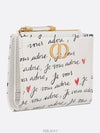 Dioramour Dior Caro Dahlia Wallet White - DIOR - BALAAN 2