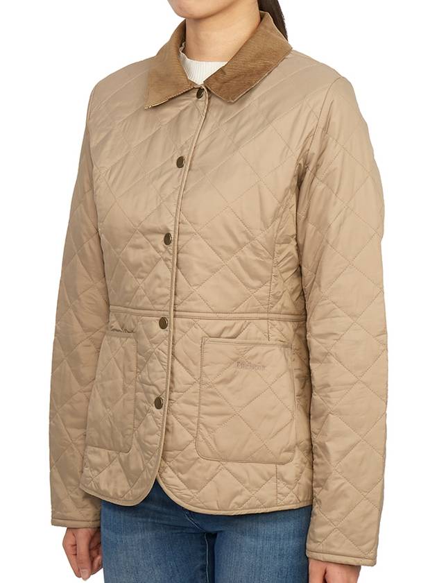 Deveron Quilting Jacket Beige - BARBOUR - BALAAN 6