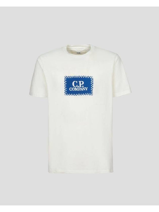 logo label graphic t-shirt - CP COMPANY - BALAAN 1
