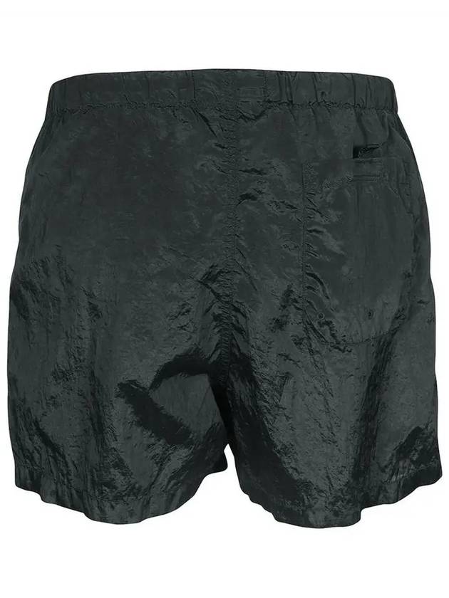 Wappen Patch Nylon Metal Swim Shorts Dark Grey - STONE ISLAND - BALAAN 3