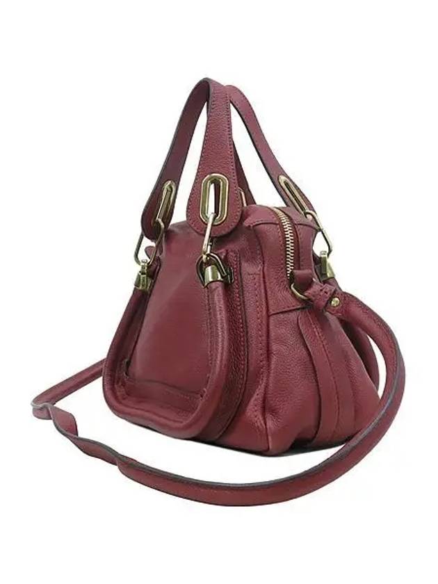 Red leather tote bag - CHLOE - BALAAN 3