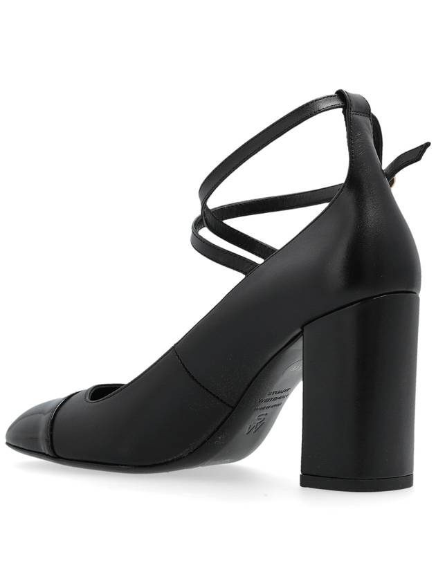 Stuart Weitzman Heeled Shoes Eden Strap, Women's, Black - STUART WEITZMAN - BALAAN 5